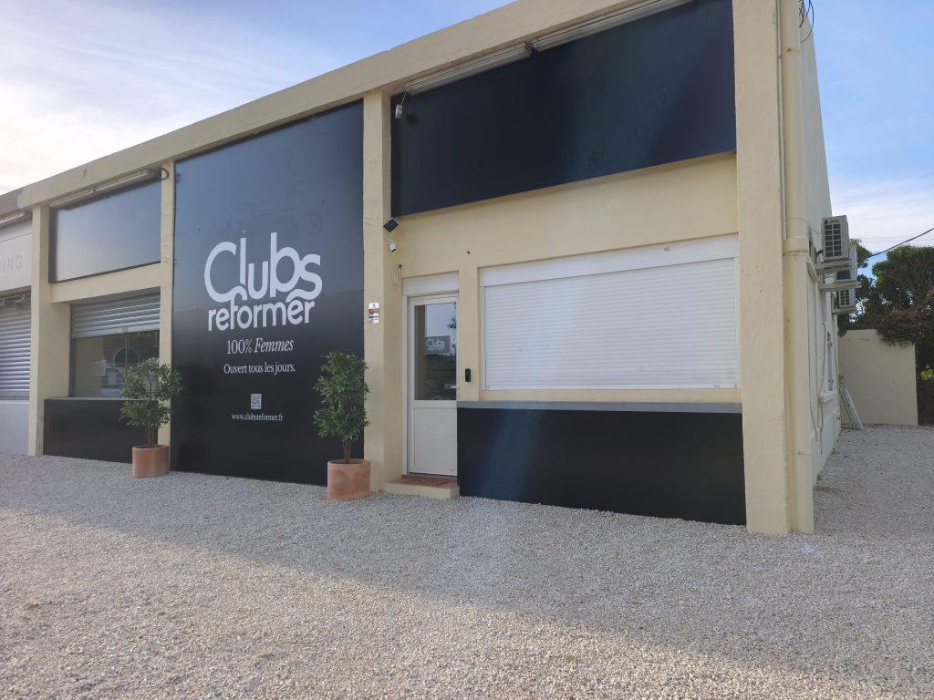 enseigne et signalétique Pose d’enseignes pour un club sportif féminin notre réalisation Clubs Reformer