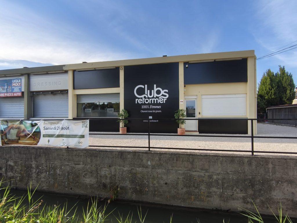 enseigne et signalétique Pose d’enseignes pour un club sportif féminin notre réalisation Clubs Reformer