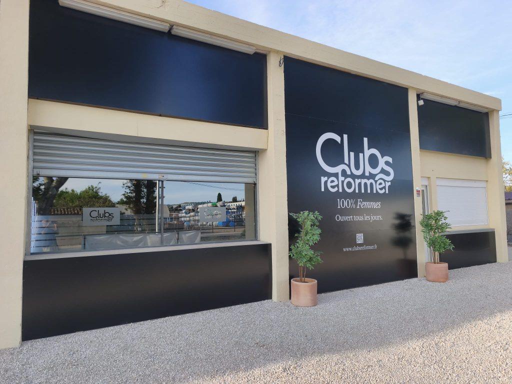 enseigne et signalétique Pose d’enseignes pour un club sportif féminin notre réalisation Clubs Reformer